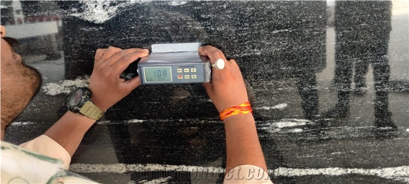 Namo's Star Black Granite Slabs
