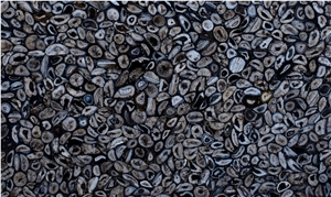 AGATHA BLACK Semiprecious Stone Slabs