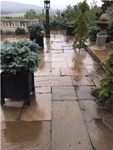 Sagebrush -Raj Green Sandstone Paving (Project Pack)