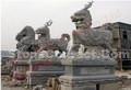 Granite Grey Animal Dragon Sculpture Carving