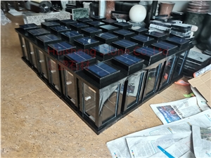 Granite Monument Solar Lantern