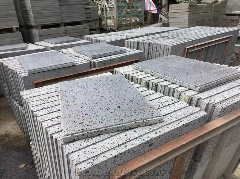 Volcanic Rock Lava Stone Tiles, Basalt Tiles