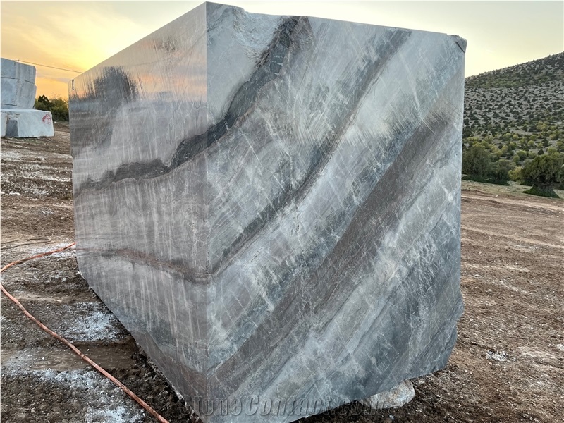 Dolomite Gray Marble Blocks