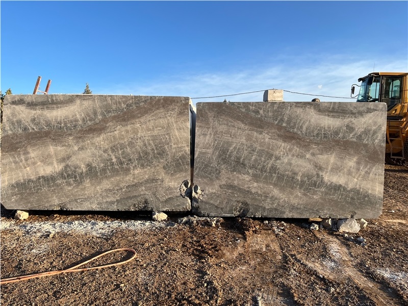 Dolomite Gray Marble Blocks