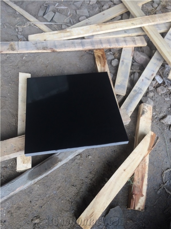 Absolute Black Granite Tile,Mongolia Black Granite