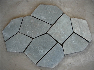Black Slate Random Flagstones & Irregular Flagstones