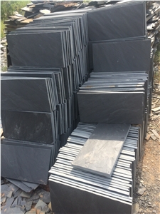 Black Slate Tile Flooring