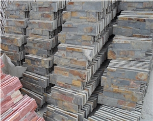 China Rusty Slate Cultured Stone,Veneer Panel