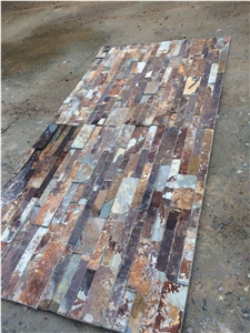 China Rusty Slate Cultured Stone,Veneer Panel