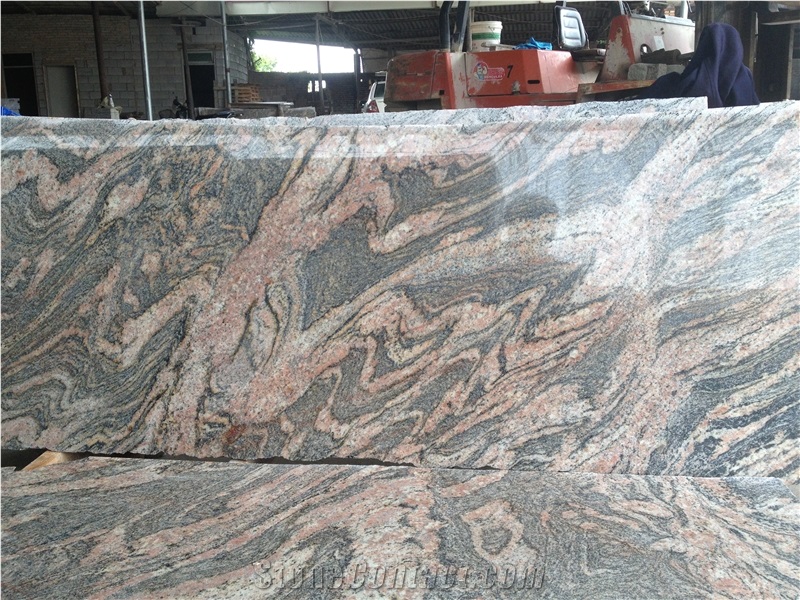 Chinese Multicolor Grey Juparana Granite Tiles & Slabs