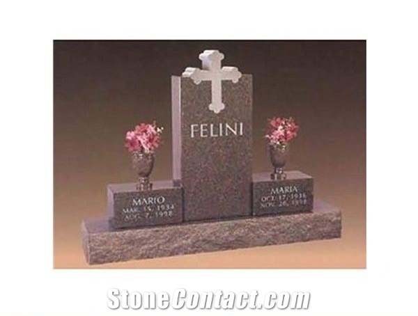 Custom Single Monuments Design Hand Carved