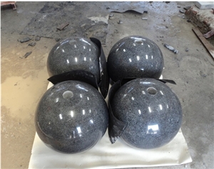 G654 Dark Grey Panda Granite Tiles For Sale