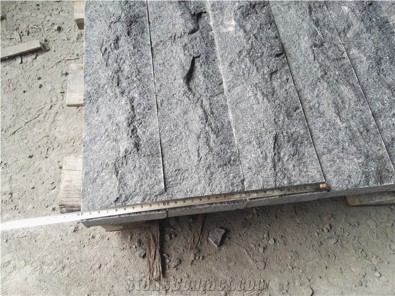 G684 Black Granite Paving Stone Covering Walkway