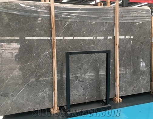 Imported London Grey Polished Marble Tiles & Slabs