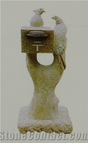 Light Grey Granite Mailbox, Chinese Granite Postbox