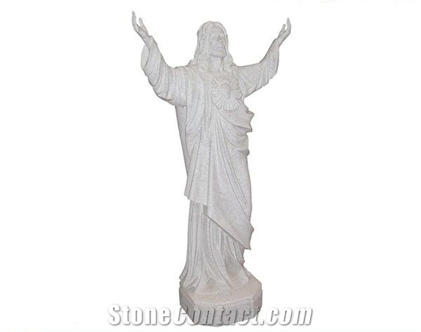 Natural White Granite Sculpture ,Human Sculptures