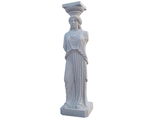 Natural White Granite Sculpture ,Human Sculptures