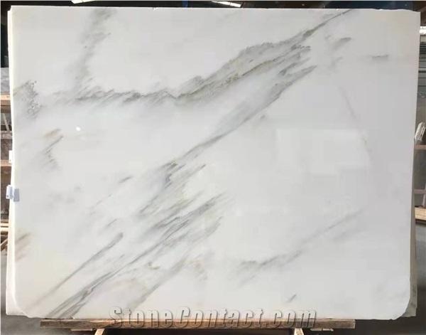 New Ariston White Marble Slabs Tiles, White Marble Tiles
