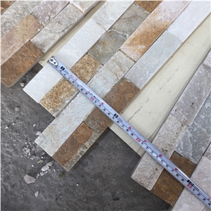 Po14 Yellow Slate Wall Cladding Panels Factory Price