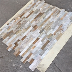 Po14 Yellow Slate Wall Cladding Panels Factory Price