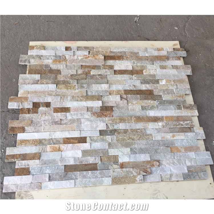 Po14 Yellow Slate Wall Cladding Panels Factory Price