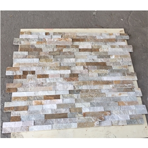 Po14 Yellow Slate Wall Cladding Panels Factory Price