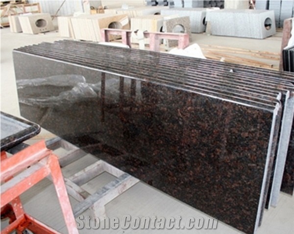 Polished Indian Tan Brown Granite Slabs And Tiles