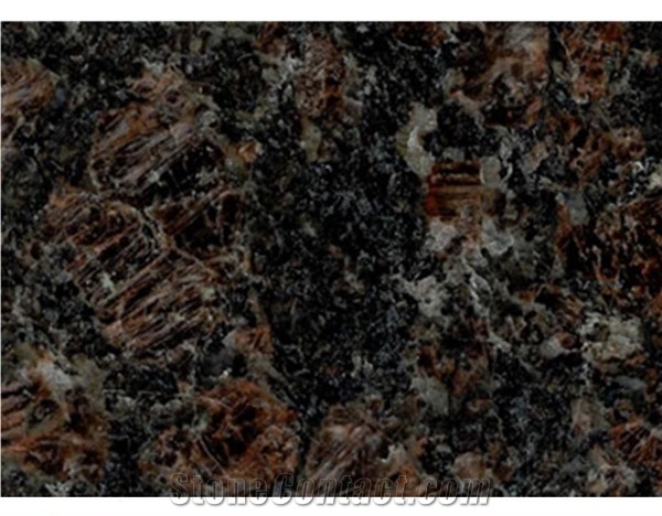 Polished Indian Tan Brown Granite Slabs And Tiles