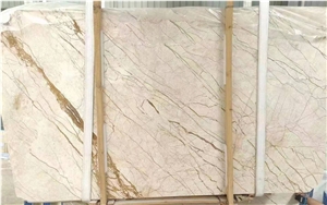 Polished Sugar Beige Marble Slabs & Tiles