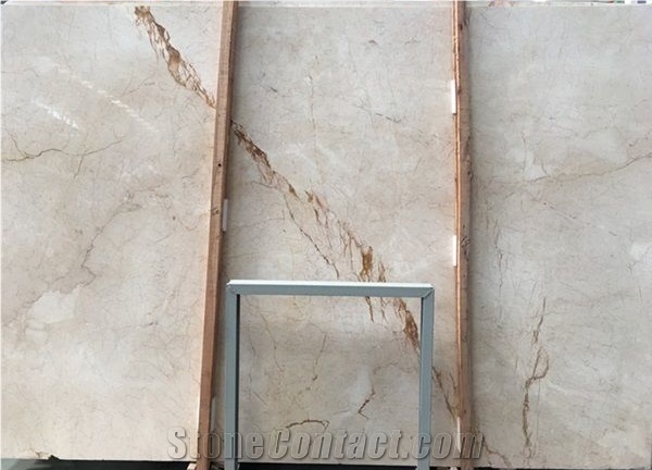 Polished Sugar Beige Marble Slabs & Tiles