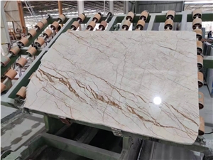 Polished Sugar Beige Marble Slabs & Tiles