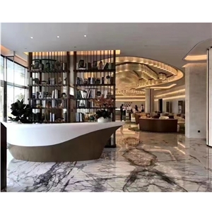 Popular Milas New York Marble Stair Tile For Building