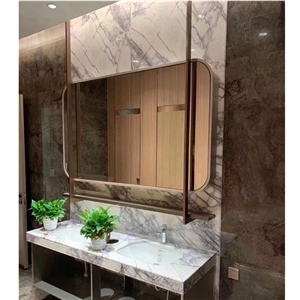 Popular Milas New York Marble Stair Tile For Building