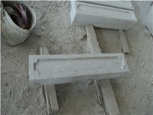 Pure White Marble Curved Handrail Railings & Balustrades