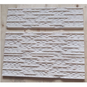Pure White Quartzite Culture Stone Panel