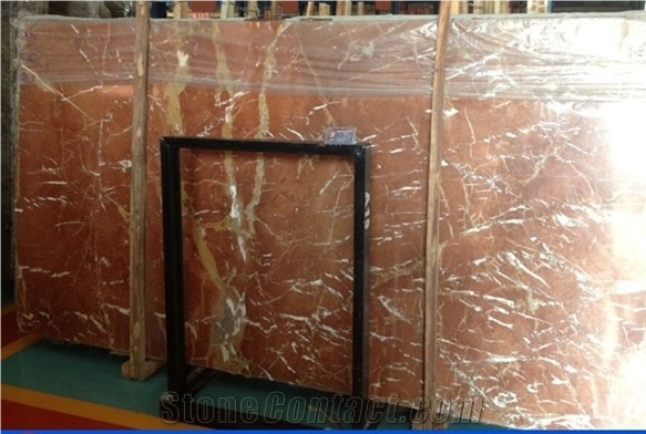 Rojo Coralito Marble Slabs & Tiles & Rosso Marble Tiles