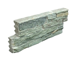 Rough P014 Yellow Natural Slate Stone Veneer Stacked Stone