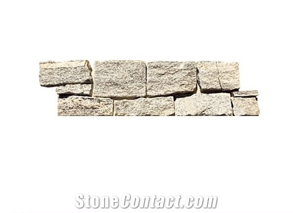 Rough P014 Yellow Natural Slate Stone Veneer Stacked Stone