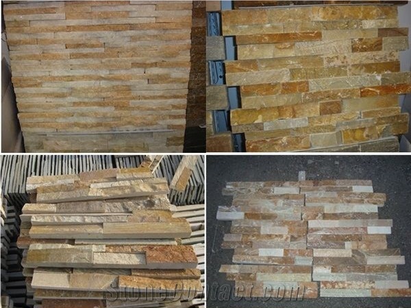 Rusty Slate Stacked Stone,Slate Veneer, Wall Tile