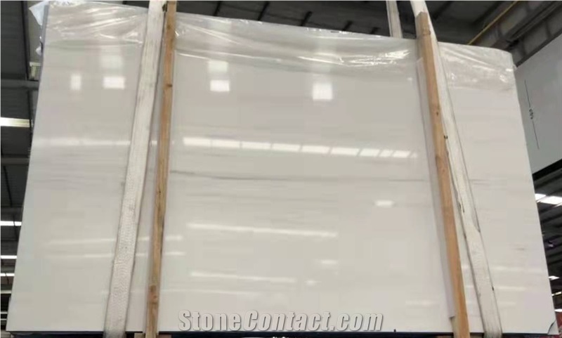 Star White Moon Golden Sand White Jade Marble
