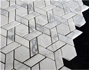 Thin Marble Mosaic Tiles,Multicolor Marble Mosaic Wall Tiles