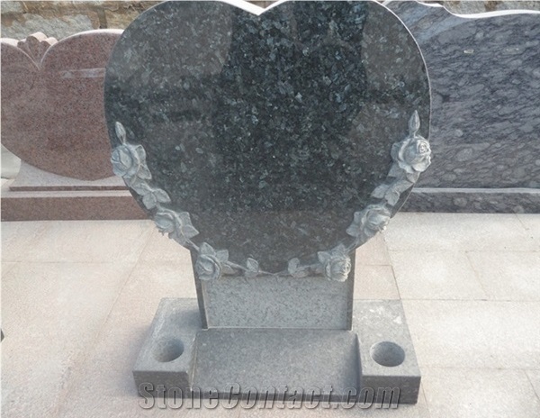 White Angel Marble With Letter Carved Monuments