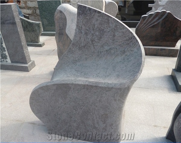 White Angel Marble With Letter Carved Monuments