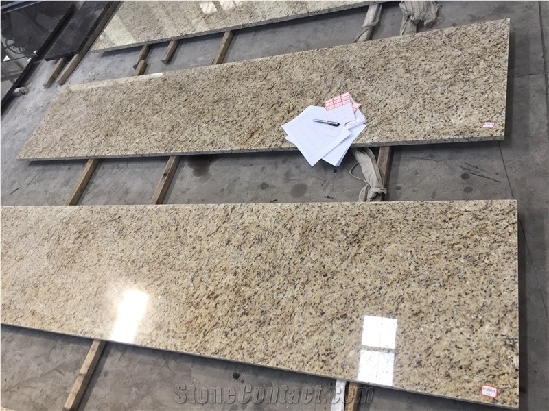 Yellow Giallo Ornamental Granite Tiles & Slabs
