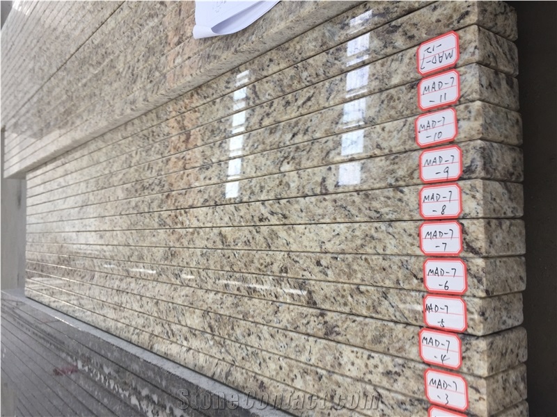 Yellow Giallo Ornamental Granite Tiles & Slabs