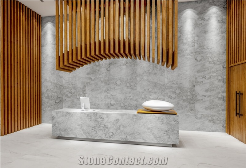 Bianco Laura Quartzite Slabs, Tiles