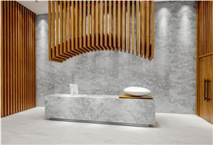 Bianco Laura Quartzite Slabs, Tiles