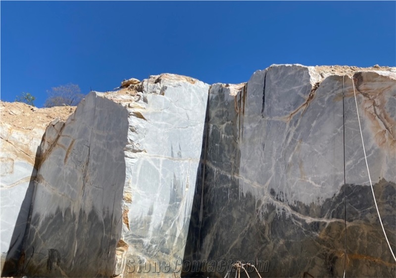 Ijen Blue Quartzite Quarry