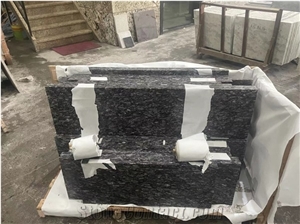 Cladon Blue Granite Polished Stairs Treads And Risers