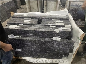 Cladon Blue Granite Polished Stairs Treads And Risers